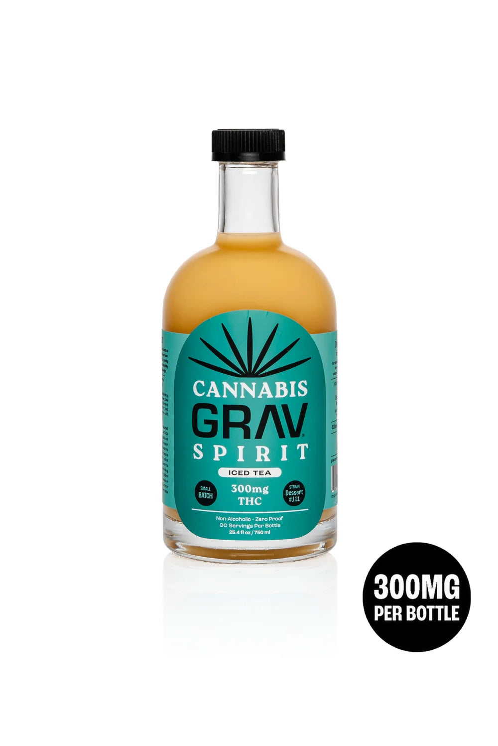 Grav Cannabis Spirit - 750ml Bottle - High Dose