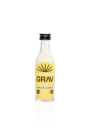 Grav Cannabis Spirit - Pineapple - Mini Shooter Bottle