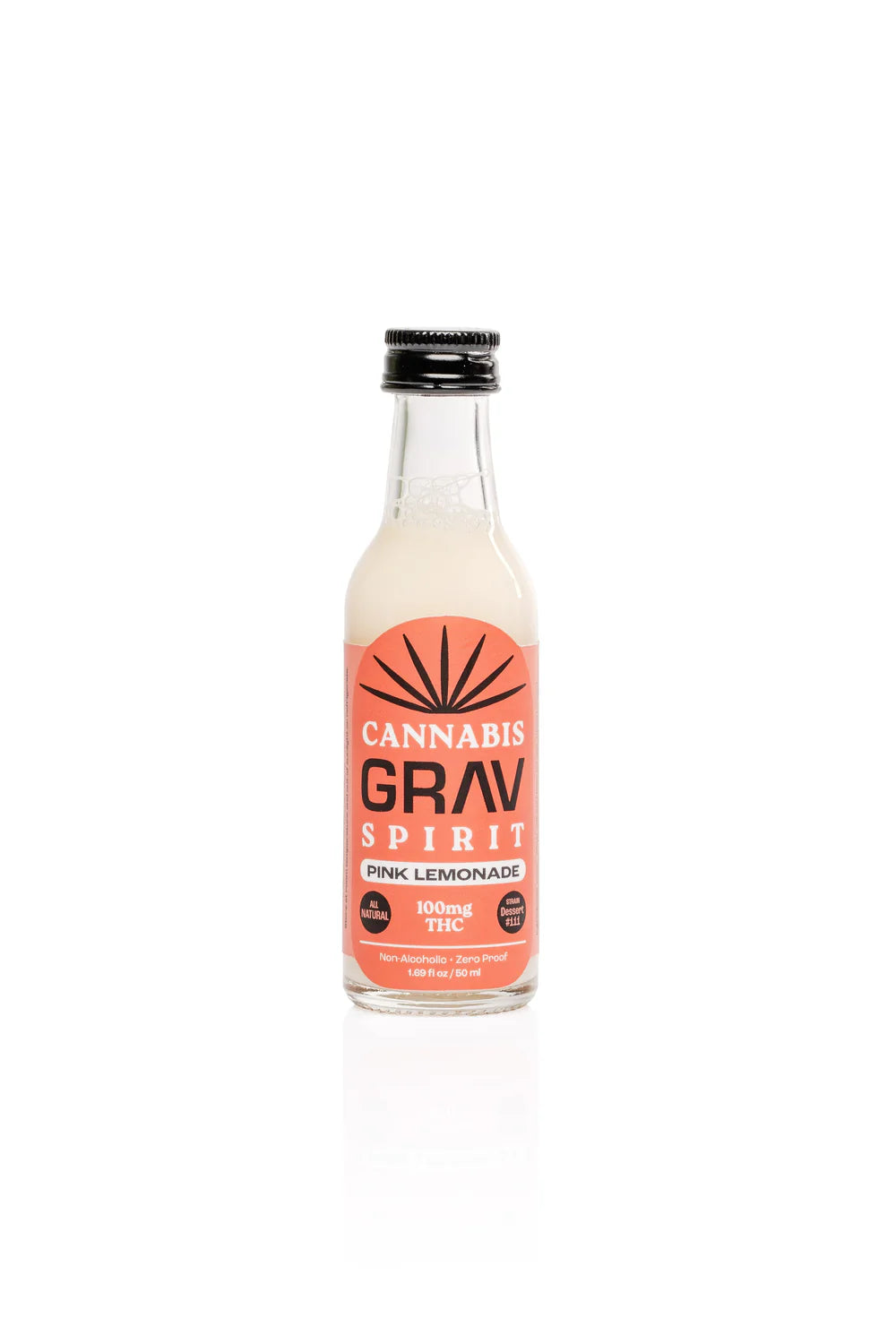 Grav Cannabis Spirit- Pink Lemonade -  Mini Shooter Bottle