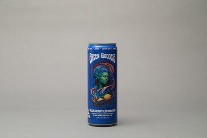 Green Goddess THC Soda - Blueberry Lemonade