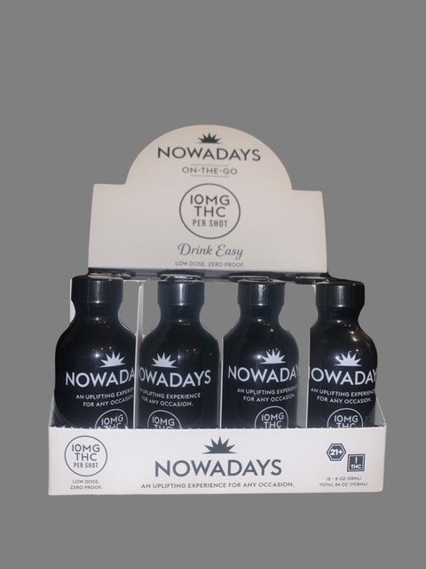 Nowadays - 2oz Shooters - 12 PACK - 10mg Delta 9