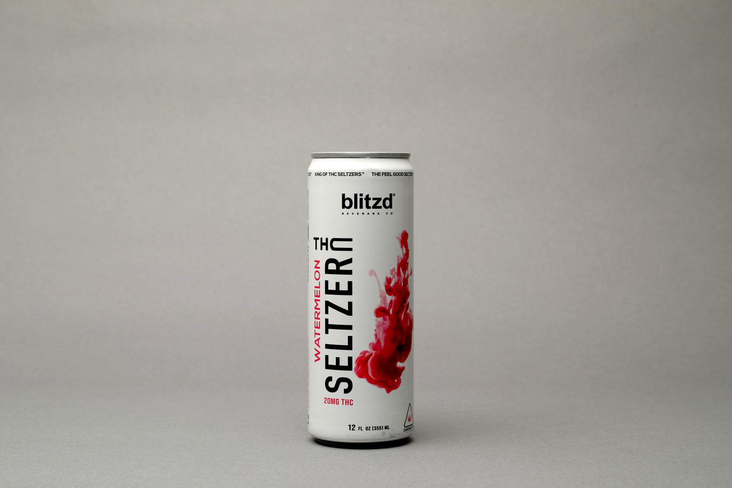Blitzd  Seltzer - Watermelon - Single can