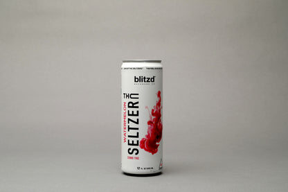 Blitzd  Seltzer - Watermelon - Single can