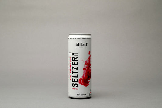 Blitzd  Seltzer - Watermelon - Single can