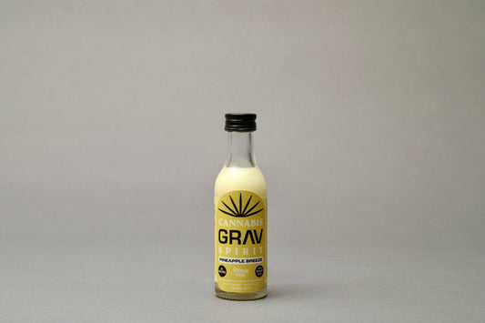 Grav Cannabis Spirit  - Mini Shooter Bottle  - Pineapple - 100mg