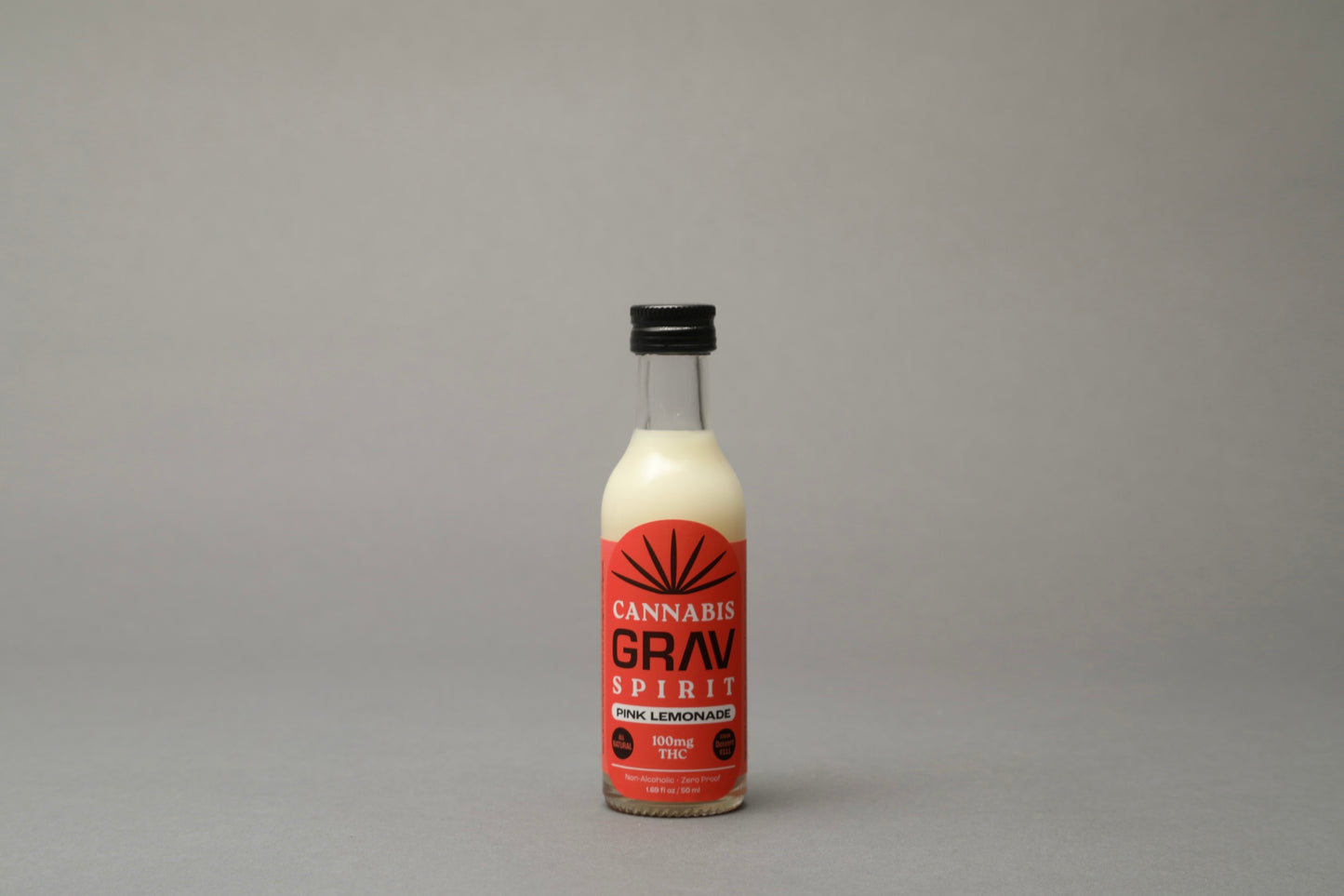 Grav Cannabis Spirit - Mini Shooter Bottle-Pink Lemonade - 100mg