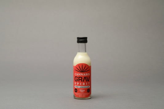 Grav Cannabis Spirit - Mini Shooter Bottle-Pink Lemonade - 100mg