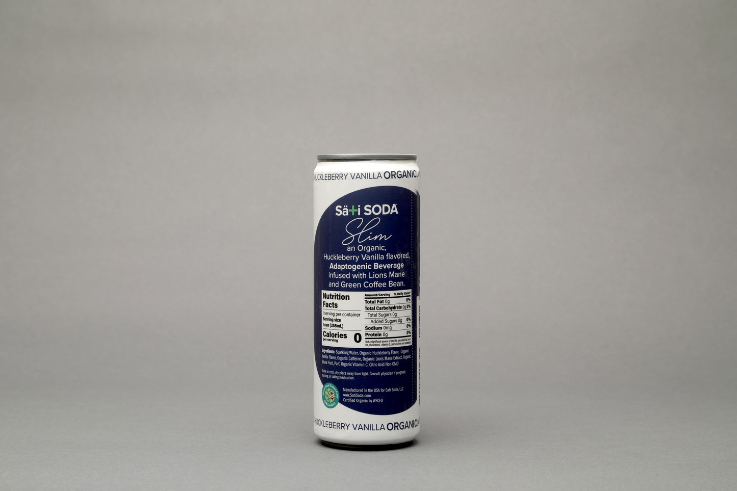 Sati Slim Energy Drink - Huckleberry Vanilla