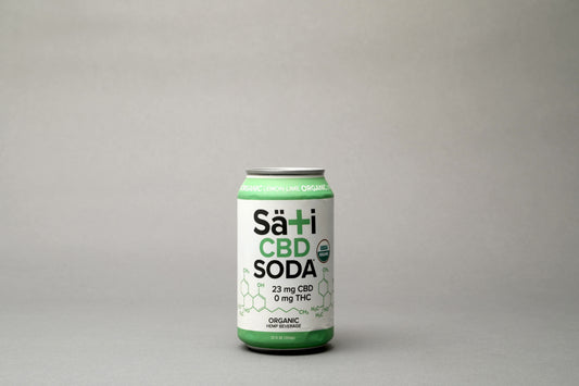 Sati CBD Soda - Lemon Lime